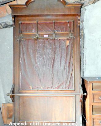 Appendiabiti antico in legno