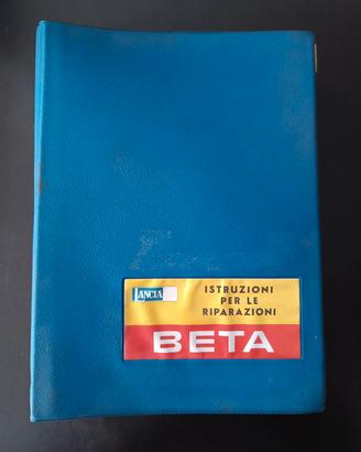 Istruzioni per le riparazioni Lancia Beta 