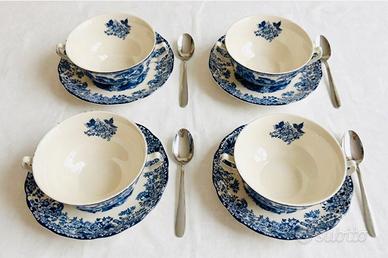 Tazze consommé Johonson Bros n 4 con piattino