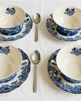 Tazze consommé Johonson Bros n 4 con piattino
