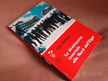 4 rari libri di montagna alpinismo eiger 