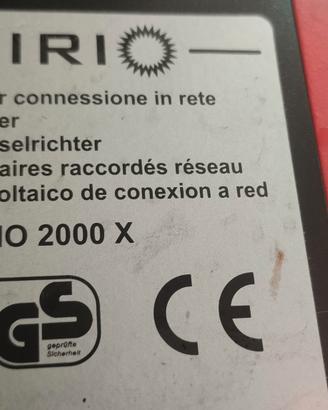 inverter per impianti fotovoltaici o altro