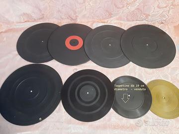 Tappetini per giradischi 33/45 giri - ricambi