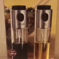 Set olio e aceto dosatori spray 
