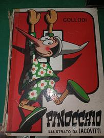 libro raro Pinocchio di B. Jacovitti 1973