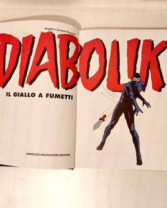 libro fumetto DIABOLIK copertina rigida
