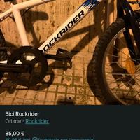  bici 20 Rockrider per bambini