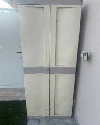 Armadio giardino in pvc