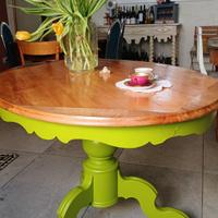 tavolo ovale in noce