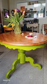 tavolo ovale in noce