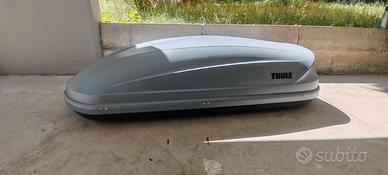 Box tetto Thule Pacific 200 + barre Green Valley –