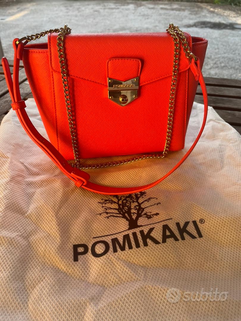 Borsa a tracolla Pomikaki rosso geranio Abbigliamento e Accessori In vendita a Roma