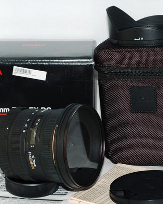sigma 10-20mm f3.5 grandangolo Nikon scatola UV