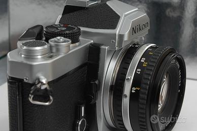 NIKON FM CON OBIETTIVO 50 1.8