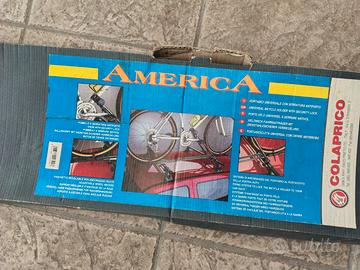 Porta bici MTB Corsa da tetto auto completo