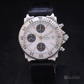Bulova Chronograph steel automatic Valjoux 7750