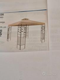 Gazebo in ferro