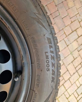 cerchi e gomme da neve per vw polo serie 6 