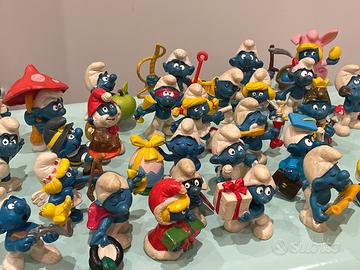 Lotto Puffi collezione Peyo anni 80