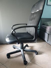  sedia con ruote da scrivania 