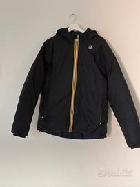 K-Way Claude Warm Double Reversible blu navy