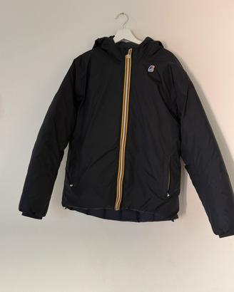 K-Way Claude Warm Double Reversible blu navy