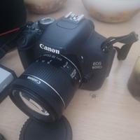 Canon eos 600d con 18-55mm poco usata