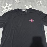 maglietta nera calvin klein xl