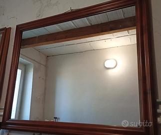  specchio cornice in legno 