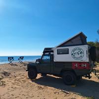 Defender 110 pick up TD5 con cellula abitativa