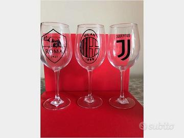 Calice vino del tifoso