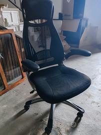 Sedia Ufficio Ergonomica con Supporto Lombare