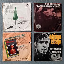 DISCHI DA 45 GIRI : CELENTANO,TONY,CARUSO,ZANICCHI