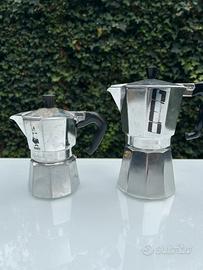 2 caffettiere Zanzibar Bialetti 3 e 6 tazze