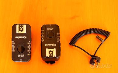 Trigger Per Canon due trasmettitori flash