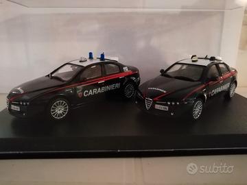 Modellino alfa romeo 159 carabinieri