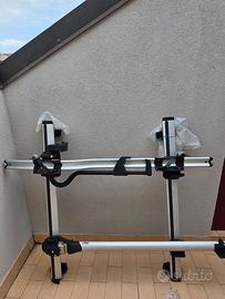 Barre tetto + 2 porta bici thule