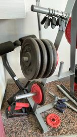 Panca da palestra Domyos