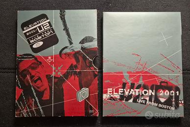 DVD U2 Elevation 2001 Live From Boston  Doppio DVD