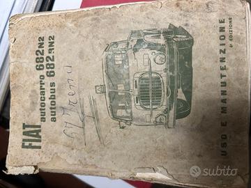 libretto uso e manutenzione di fiat 682 n2