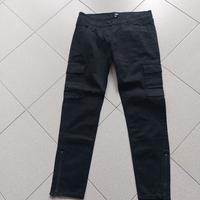 pantalone cotone nero