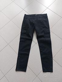 pantalone cotone nero