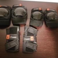 kit protezione per skateboard x bambini 