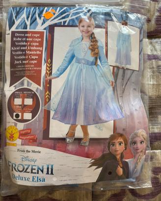 Vestito Elsa frozen carnevale