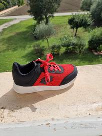 scarpa ginnastica lotto n. 37 rossa 