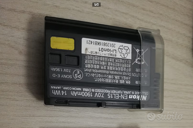 batteria Nikon EN-EL15