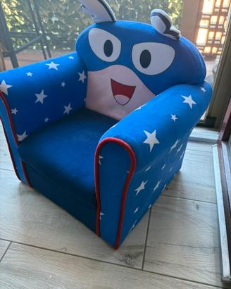 Poltroncina bambini capitan america