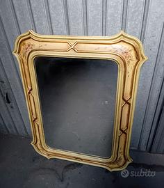 Specchio in legno, in stile veneziano