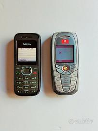 Cellulari VINTAGE Nokia 1208 + Siemens C65