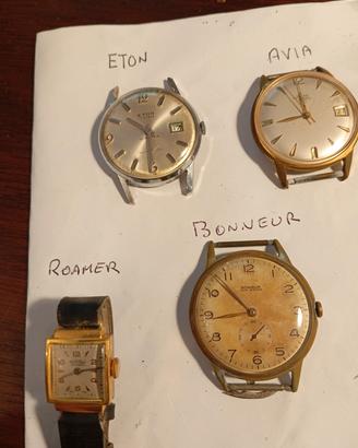 stock orologi vintage 